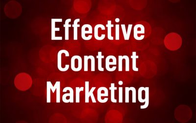 Effective Content Marketing